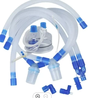 PVC Reusable Adult Pediatric Neonatal Size Breathing Circuit