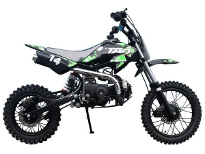 Taotao DB14 Semi-Automatic Off-Road Dirt Bike Air Cooled 4-Stroke 1-Cylinder - Fully Assembled and Tested