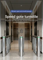 Speed gate turnstile