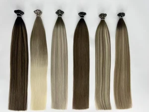 Golden magic Blonde hair extensions remy virgin k tip hair extensions manufacturer