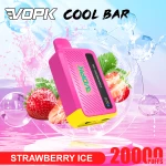 VOPK Cool Bar 20k puffs wholesale disposable e cigarette vape 18ml e-juice, with digital screen vaper