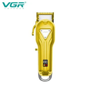 Vgr V-134 Powerful Hair Cutting Machine Cordless Hair Trimmer Professional Electric Metal Barber Hair Clippers For Men