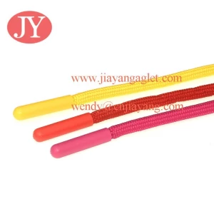 Jiayang Injection hoodie string injection plastic soft aglets