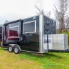 Burger Commercial Coffee Street Hot Dog Pizza Mobile Coffee Bar Food Truck Food Trailer Full Kitchen Equipment