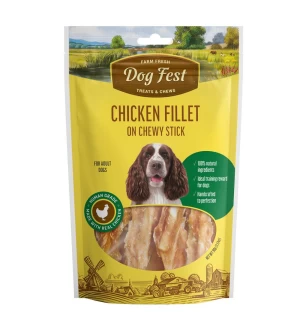 Chicken Fillet on Chewy Stick for adult dogs
