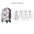 Import Vintage 3 Pcs Travel Custom PP ABS PC Aluminum Family Light Weight 3 Piece Travel 3Pc Hard Shell Luggage from China
