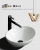 Import European Style Sanitary Ware Oval Porcelain custom Top White Modern Technical Bathroom Sink from China