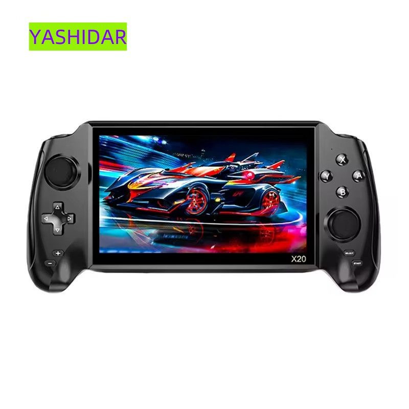 thumbnail image 2 of Powkiddy X20 Mini Handheld Game Console – 4.3 Inch Screen, 8GB, Region Free, Composite Output 2 of 5