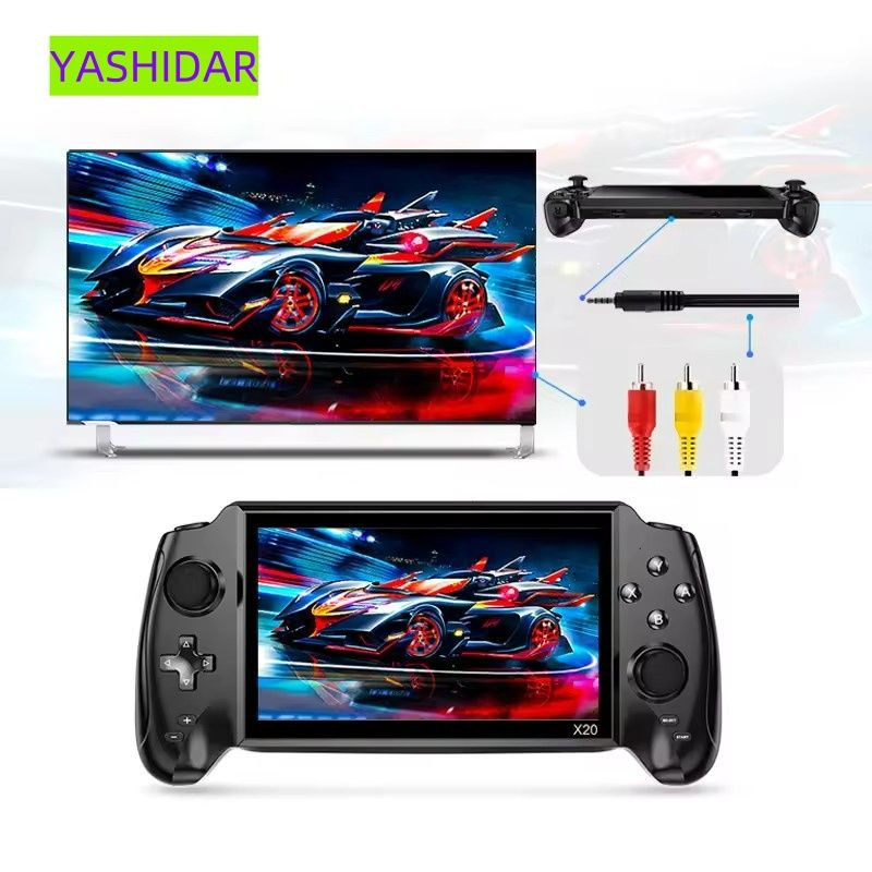 Buy X20 Handheld Game Player 7 Inch Screen Retro Gaming Consoles For ...