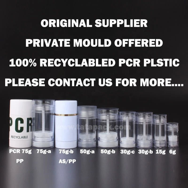0.5oz  Empty Transparent Deodorant Stick Container 15ml Plastic Cosmetic Bottles for Lotion Stick, Lipstick Tube, Lip Balm Tubes