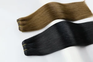 Cuticle intact Genius weft manufacturer hand tied weft extensions