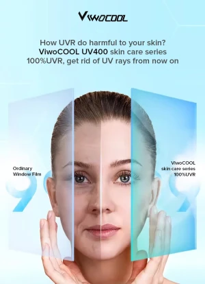 Wego Top-end Quality Car Window Tint Film UV400+ Skin Care Nano Film Whole Sale Price