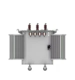 Oil-filled transformer 2500 kVA.