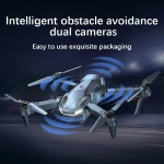 H98 Drone toy aerial photography experience dual camera four-way obstacle avoidance quadcopter
