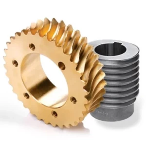 Precision Brass Worm Gear and Stainless Steel Worm Wheel