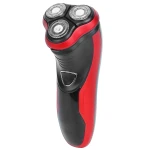 Brand New IPX7 Waterproof 3D Rotary Red Men's Rechargeable Painless Electric Shaver Pop Trimmer