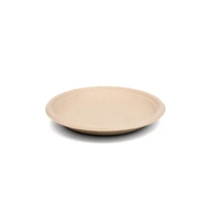 Biodegradable Plate 23cm Biodegradable Corn Straw Fiber 200 units/box Events and Food Service