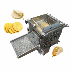 Mexician Tortilla Maker Commercial Using Corn Flour Portable  Automatic Roti Chapatti Tortilla Making Machine