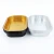 Import Black And Gold Oval Food Packing Takeout Containers Catering Box from China