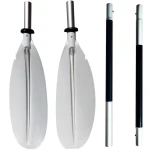 Paddle kayak Rubber boat small aluminum alloy assault boat inflatable boat hand paddle Oars