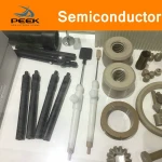 PEEK Parts in Semiconductor Industry Part Polyetheretherketone Components Fittings Sucker Head Wearing Roller PAI Ball Fits