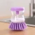 Import Manufacturer Price Press Type Liquid Adding Dishwashing Brush Multi Purpose Mini Kitchen Cleaning Brush from China