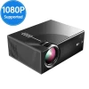 Upgraded Mini Mobile Phone Home Cinema Projector Support 1080P With TV 50000 Hours Lamp Life