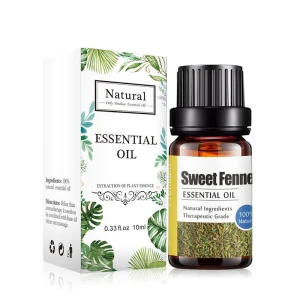Sweet fennel 100% Pure Natural Aromatherapy Essential Oil  Body Whiten Christmas Gift