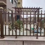 Aluminum fence guardrail, aluminum gazebo, aluminum gate