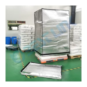 Insulated pallet cover