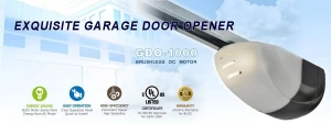 BLDC garage door opener
