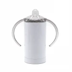10 Oz 12 Oz Sublimation Blanks Stainless Steel Kids Tumbler Double Walled Vacuum Insulated Sublimation Blanks Sippy Cups