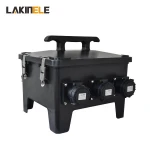 10 Way Output 16A 3P Power Distribution Power  Distro Box with RCCB for Stage Light Sound Equipment