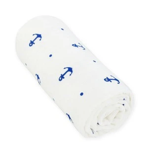100% Cotton Muslin Baby Towel , Thick and Absorbent muslin blanket
