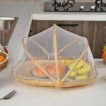 100% natural Eco-friendly bamboo food cover