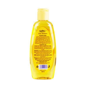 100% natural free tear formula organic smooth baby shampoo for baby hair protect.