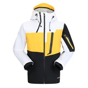 100% Nylon Outwear Apparel Men Ski Jacket Best Quality Fashion Ski Jacket For Cold Winter Clothing