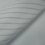 100% Poly Yarn-dyed Mens Suit Stripe Pattern Sleeve Lining Yarn Dyed Cuff Fabric In Stock