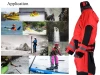 100% Waterproof 3-layer Fabric Water Rescue Drysuit for Men