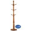 109# Home Furniture Easy Assemble clothes hanger pole wood coat rack stand