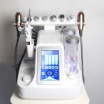 12  in 1 small bubble Multi function skin bubble facial beauty machine oxygen mask hydradermabrasion jet peel machine