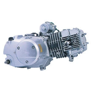 120cc Motorcycle Engine Single Cylinder 4 Stroke Air Cool Engine with Reverse Gear Engine Assembly for ATV Pit Dirt Bikes