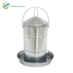 12KGS Double Wall Metal Animal Poultry Drinker Waterer