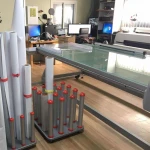 130*250 1325 smart table laminator for kt board plastic sheet vinyl flex banner laminating
