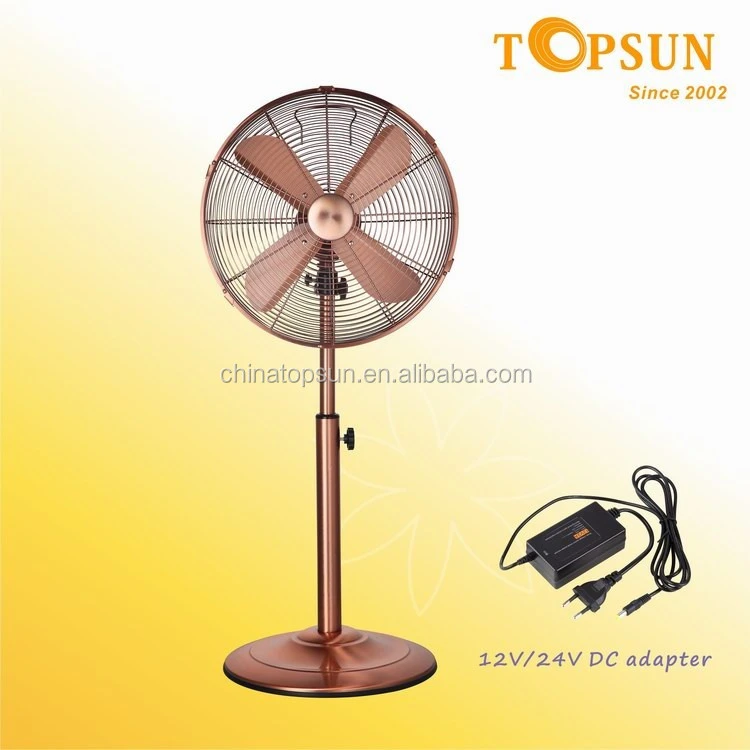 14 inch 35cm OEM,12V DC brushless,energy saving,cooling standing pedestal fan