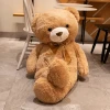 140 cm Classic Milan Tuba Bear Doll Plush Toy Large Teddy Bear stuffed Doll Sleeping Hugging Bear Birthday Gift Present