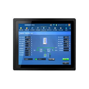 15" Industrial touch Panel Computer All-in-one PC with OS Win XP/7/8/10 for police,metro station,bank terminal self service