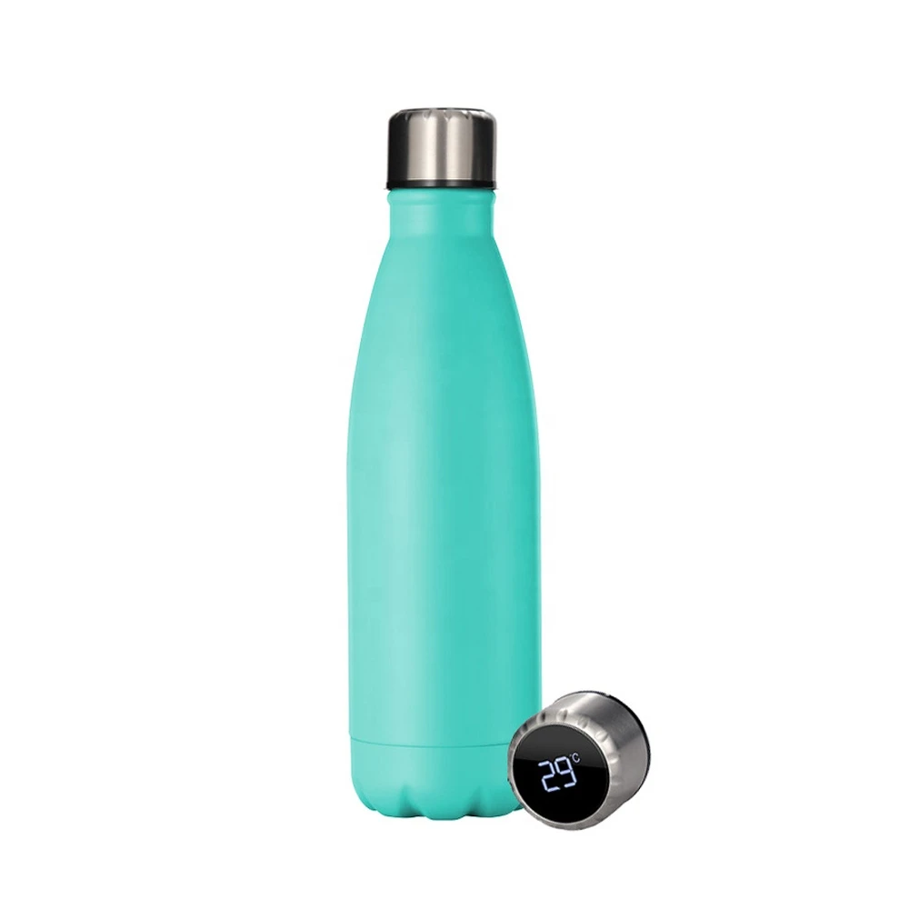 1500ML Double Wall Gym Stainless Steel Vacuum Insulated Water Bottle, Insulated Cola Shape Bottle