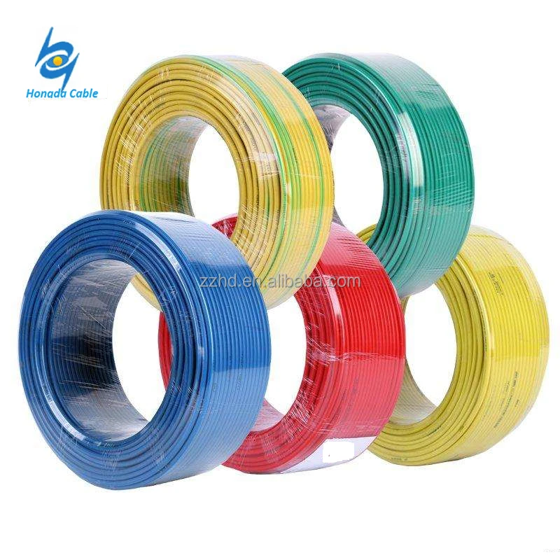 1.5mm 2.5mm 4mm 6mm normalized copper electrical wire cable