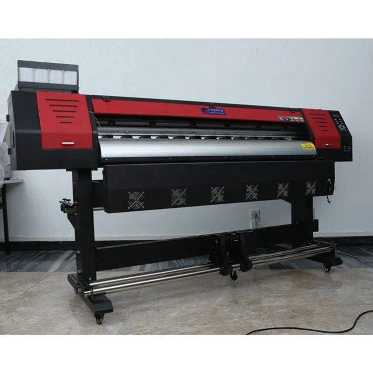 1.6m Inkjet Printer To Print Banner Solvent Printereco Solvent Printer With Xp600 Printhead
